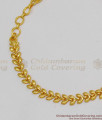 High On Fashion Golden Leaf Latest Bracelet Model For Special Functions BRAC087 High On Fashion Golden Leaf Latest Bracelet Model For Special Functions BRAC087