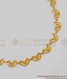 Thin Fancy Heart Design Light Weight Gold Bracelet For Daily Wear BRAC088 Thin Fancy Heart Design Light Weight Gold Bracelet For Daily Wear BRAC088