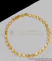 Office And College Use Gold Plated Grand Bracelet Designs For Girls BRAC091