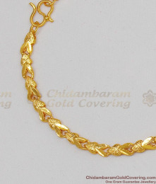 One Gram Gold Bracelet Ladies Favorite Handmade Design For Special Occasions BRAC093 One Gram Gold Bracelet Ladies Favorite Handmade Design For Special Occasions BRAC093