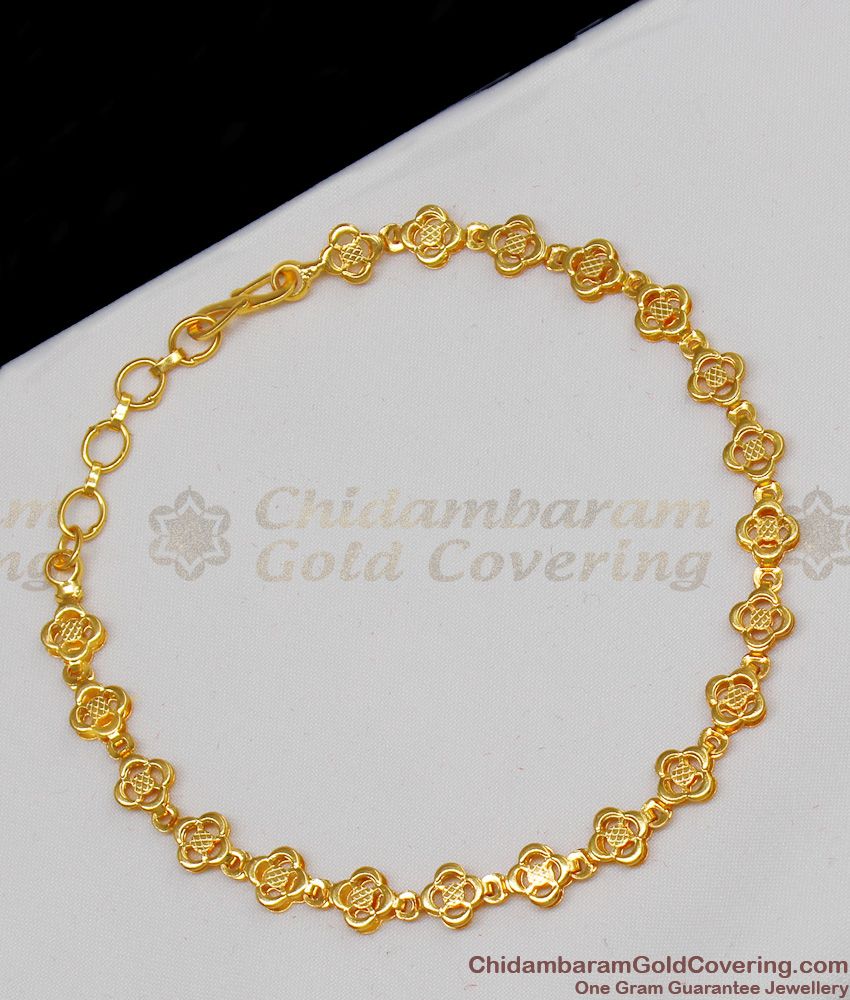 Unique Gold Tone Luxury Design Marriage Wear Bracelet Collection BRAC095