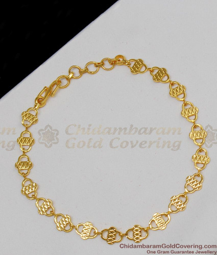 Buy quality 20 carat rose gold ladies bracelet RH-LB103 in Ahmedabad
