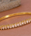 Beautiful White Diamond Gold Plated Bracelet Design Online BRAC1013 Beautiful White Diamond Gold Plated Bracelet Design Online BRAC1013