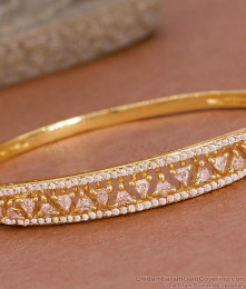 Premium Quality Gold Imitation Stone Bracelet Design Party Wear BRAC1016