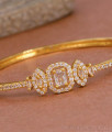 Buy Affordable 1 Gram Gold Bracelet With White Stone Online BRAC1023 Buy Affordable 1 Gram Gold Bracelet With White Stone Online BRAC1023