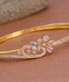 Luxurious Look Uncut Diamond Gold Bracelet Floral Design BRAC1025 Luxurious Look Uncut Diamond Gold Bracelet Floral Design BRAC1025