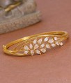 Beautiful Full White Stone Floral Design Gold Bracelet Designs Online BRAC1028 Beautiful Full White Stone Floral Design Gold Bracelet Designs Online BRAC1028