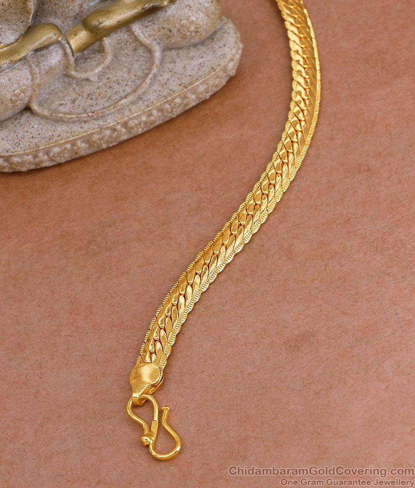 Buy Pure Gold Tone Mens Bracelet Designs Shop Online BRAC1053 Buy Pure Gold Tone Mens Bracelet Designs Shop Online BRAC1053