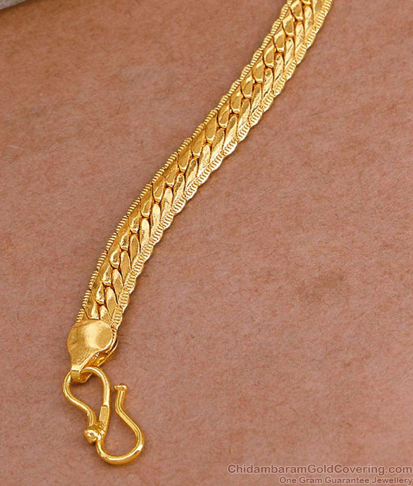 Buy Pure Gold Tone Mens Bracelet Designs Shop Online BRAC1053 Buy Pure Gold Tone Mens Bracelet Designs Shop Online BRAC1053