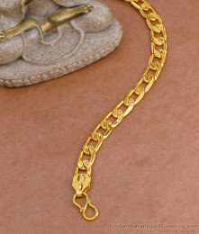 Latest Design Forming Gold Mens Bracelet Design 2 Gram Jewelry BRAC1056