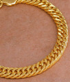 Plain Gold Plated Thick Mens Bracelet Design Shop Online BRAC1058 Plain Gold Plated Thick Mens Bracelet Design Shop Online BRAC1058