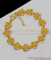 Beautiful Full Flower Model Gold Imitation Bracelet For Marriage Functions BRAC106