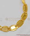 Royal Plain Gold Plated Thick Bracelet Jewelry Model New Arrival BRAC107