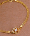 High Quality One Gram Gold Floral Stone Bracelet Shop Online BRAC1079 High Quality One Gram Gold Floral Stone Bracelet Shop Online BRAC1079