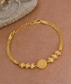 Plain Micro Gold Plated Bracelet Adjustable Design For Wedding BRAC1084