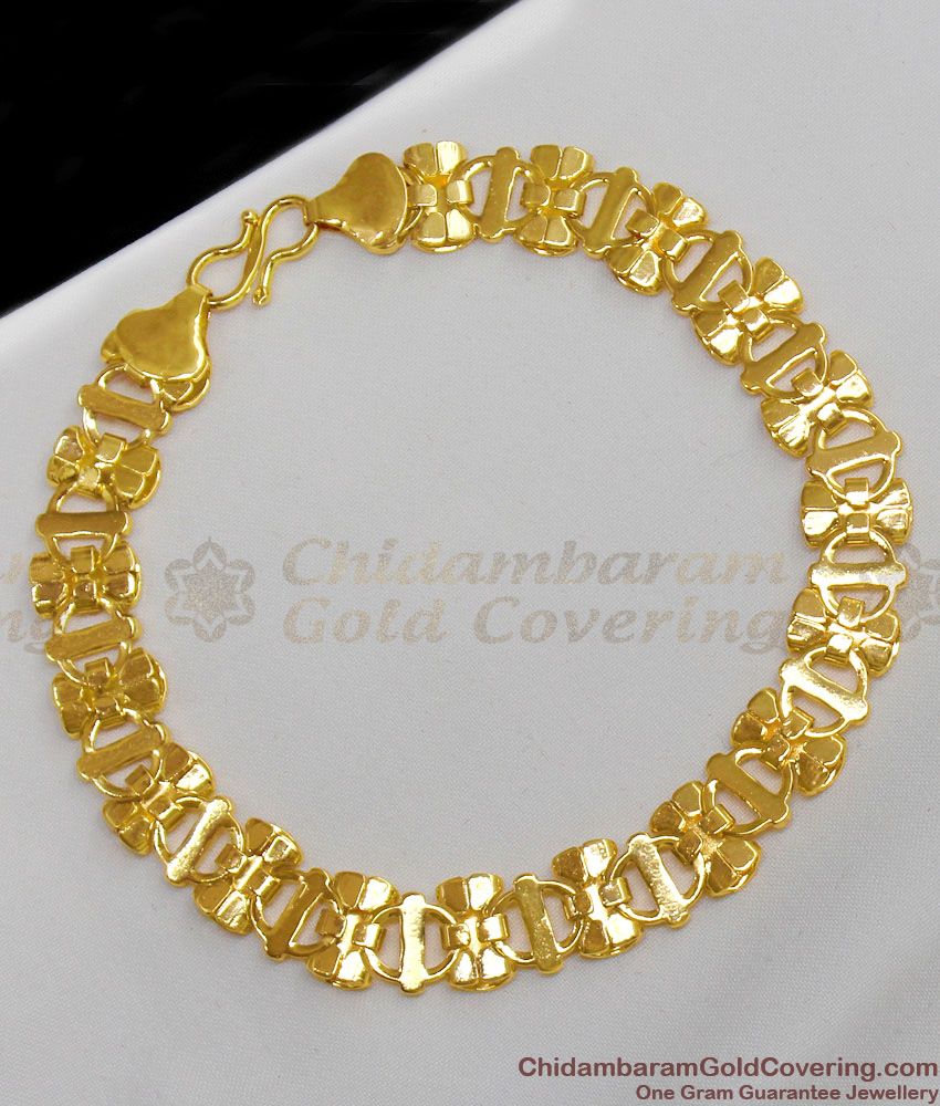 Real Gold Ribbon Model Bracelet Ornament For Womens Online BRAC113