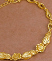 Two Gram Gold Flower Design Bracelet Chain Type For Women Online BRAC1142 Two Gram Gold Flower Design Bracelet Chain Type For Women Online BRAC1142