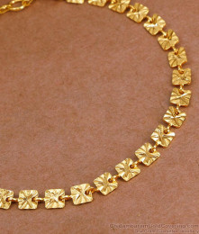 Buy Light Weight Gold Imitation Bracelet Square Cut Design BRAC1165