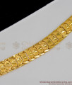 New Trendy Royal Design Heart Model Gold Thickness Bracelet For Mens BRAC117