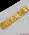 New Trendy Royal Design Heart Model Gold Thickness Bracelet For Mens BRAC117