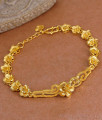 Grand Bridal Wear Forming Gold Bracelet Floral Design Dubai Jewelry BRAC1174