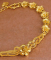 Grand Bridal Wear Forming Gold Bracelet Floral Design Dubai Jewelry BRAC1174
