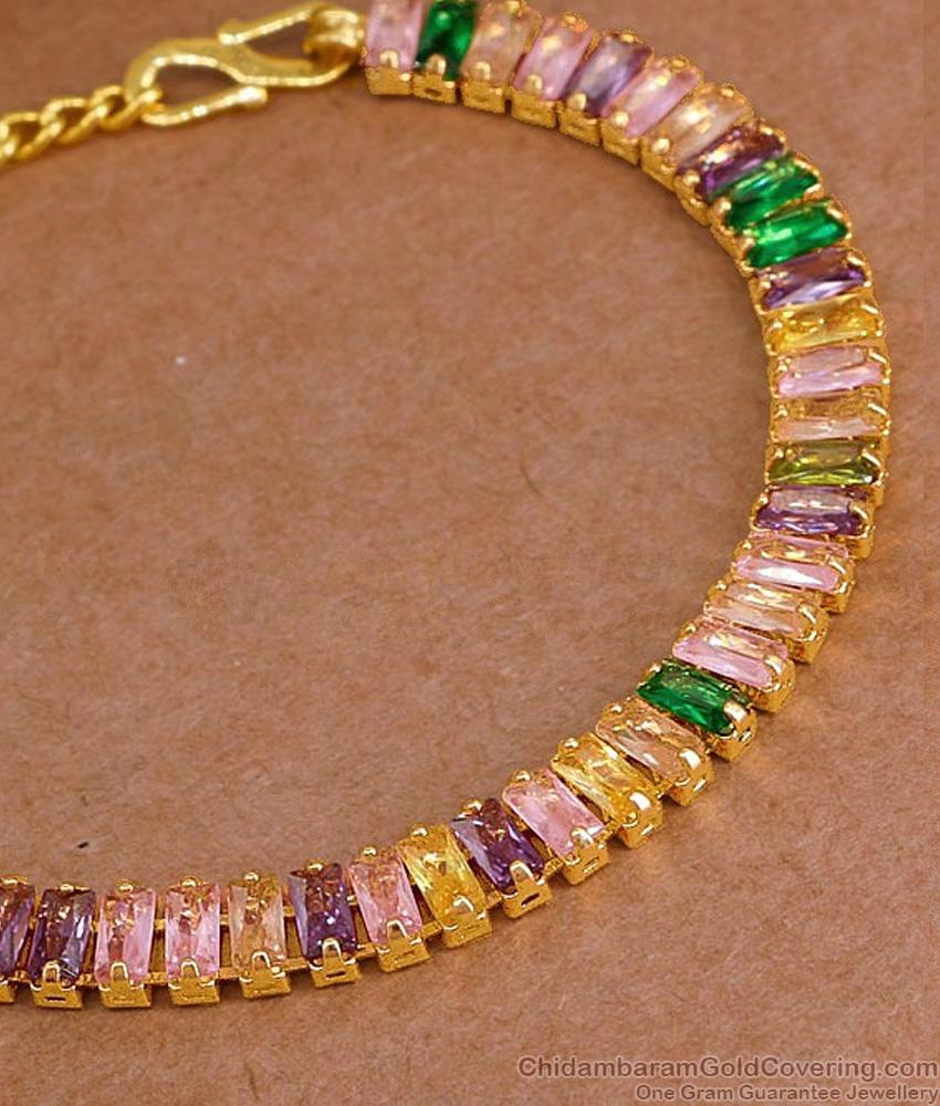 Stylisg Pink Gradient Crystals Bracelet Gold Imitation Jewelry Online BRAC1178 Stylisg Pink Gradient Crystals Bracelet Gold Imitation Jewelry Online BRAC1178