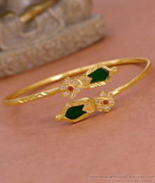 Beautiful Nagapadam Palakka Stone Bracelet Bridal Jewelry Online BRAC1180