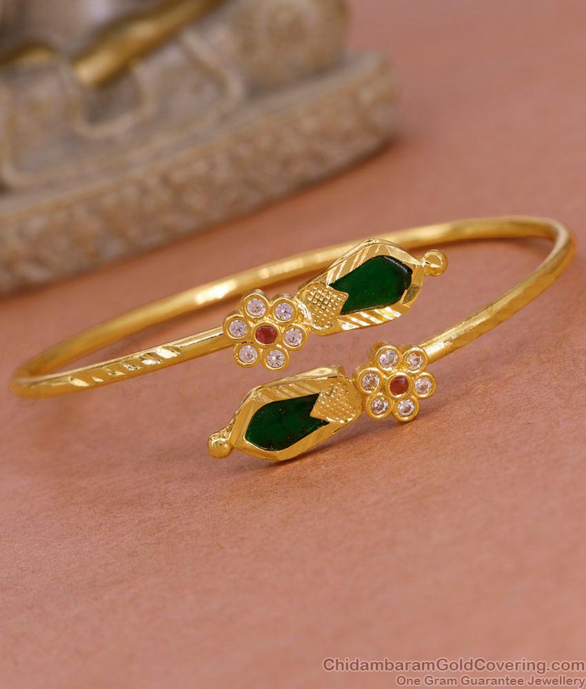 Beautiful Nagapadam Palakka Stone Bracelet Bridal Jewelry Online BRAC1180