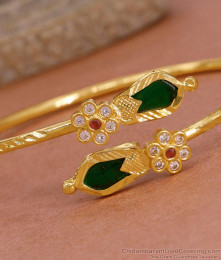 Beautiful Nagapadam Palakka Stone Bracelet Bridal Jewelry Online BRAC1180