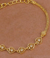 Original Impon Gold Finish Bracelet Heart Design With Stone BRAC1194