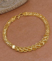 Original Impon Metal Lotus Chain Bracelet For Men Fashion Collections BRAC1197