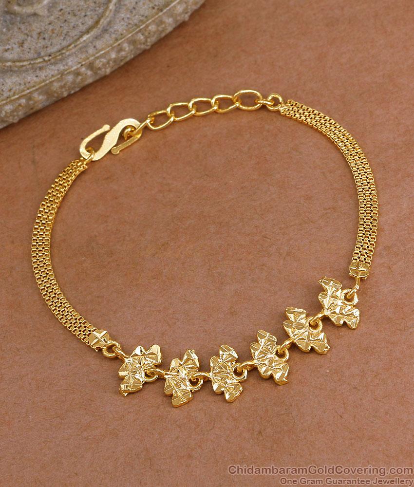 Real Gold Tone Chain Bracelet Design Without Stone BRAC1198 Real Gold Tone Chain Bracelet Design Without Stone BRAC1198