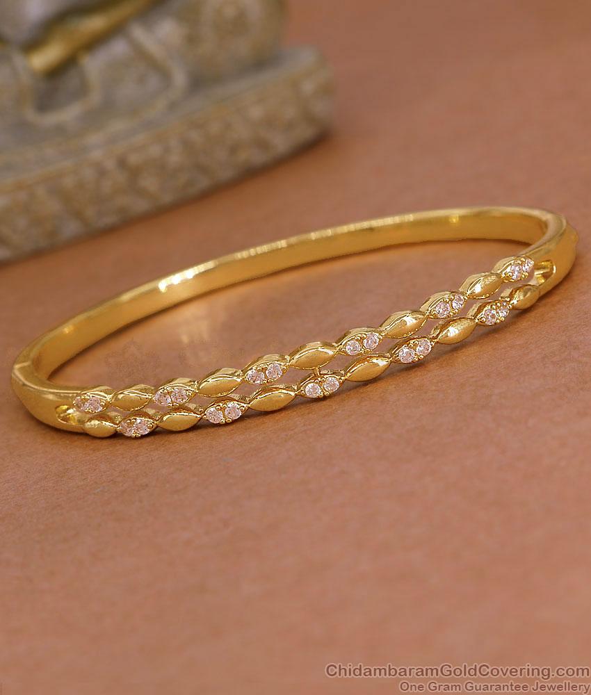 Light Weight Gold Imitation Stone Bracelet For Women BRAC1201 Light Weight Gold Imitation Stone Bracelet For Women BRAC1201