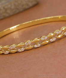 Light Weight Gold Imitation Stone Bracelet For Women BRAC1201 Light Weight Gold Imitation Stone Bracelet For Women BRAC1201