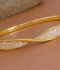 New Arrival White Stone Gold Imitation Push Lock Bracelet BRAC1203 New Arrival White Stone Gold Imitation Push Lock Bracelet BRAC1203