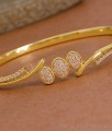 Beautiful Diamond Studded Gold Imitation Bracelet For Women BRAC1207