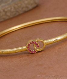 Regular Use Gold Imitation Stone Bracelet Shop Online BRAC1220