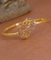 Buy Heart Design Amethyst Stone Gold Imitation Bracelet Online BRAC1227 Buy Heart Design Amethyst Stone Gold Imitation Bracelet Online BRAC1227