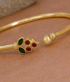 Trendy Ruby Green Stone Impon Kappu Collections BRAC1236