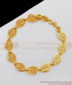 One Gram Gold Bracelet Ladies Light Weight Design For Special Occasions BRAC124