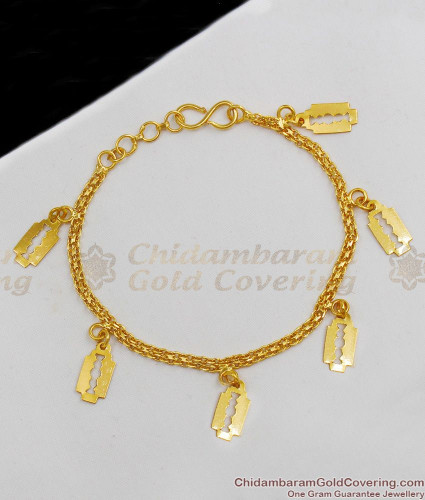 24K Gold Charm Link Malabar Gold Bracelet Designs For Women Thin Bangle  With Dubai Ethiopian And African Copper Accents Luxury Plated Jewelry Gift  For Wife From Johnsalmons, $13.39 | DHgate.Com