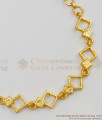 Thin Solid Design Gold Imitation Bracelet Jewelry Collection For Girls BRAC134