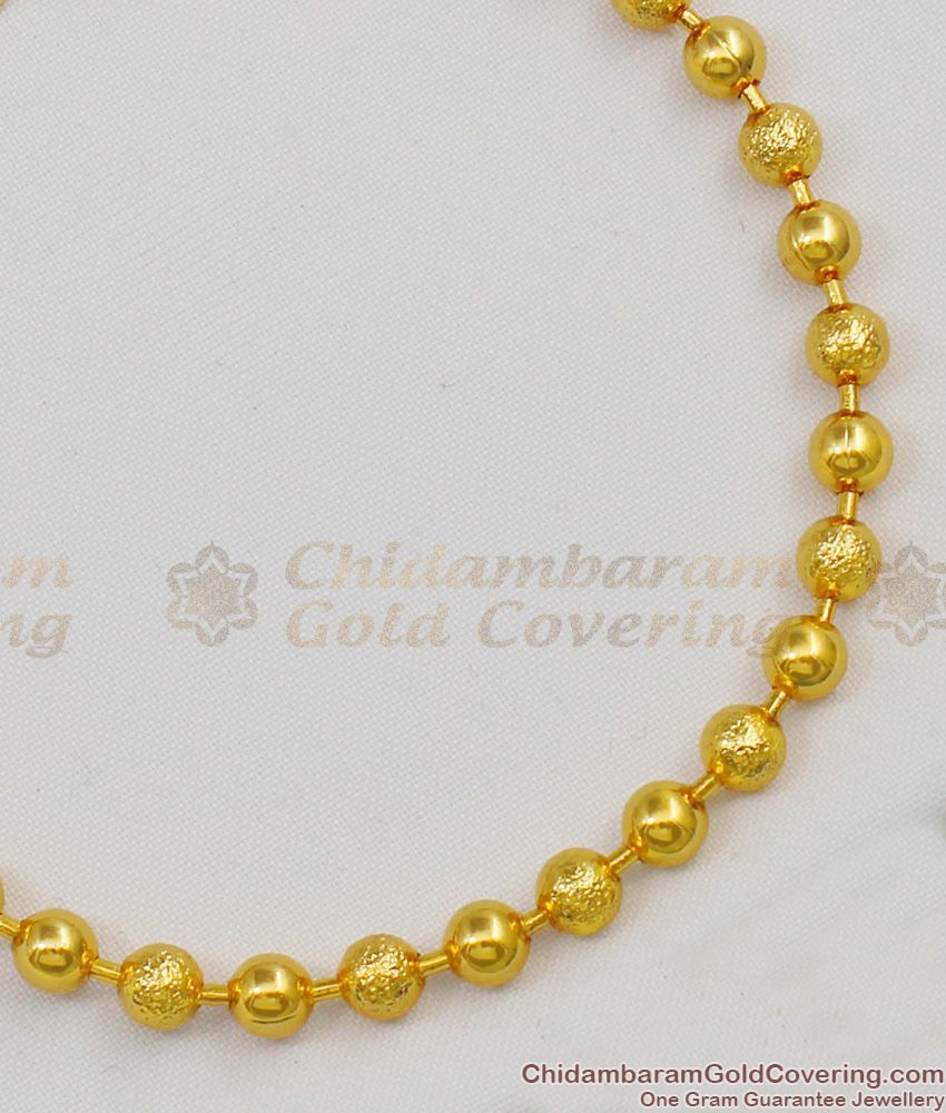 Small Gold Ball Bracelet Beaded Bracelets One Gram Gold Jewelry BRAC136