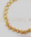 Trendy Imitation Gold Jewelry Pyramid Design Stone Bracelet For Ladies BRAC139