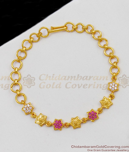 one gram gold ladies bracelet