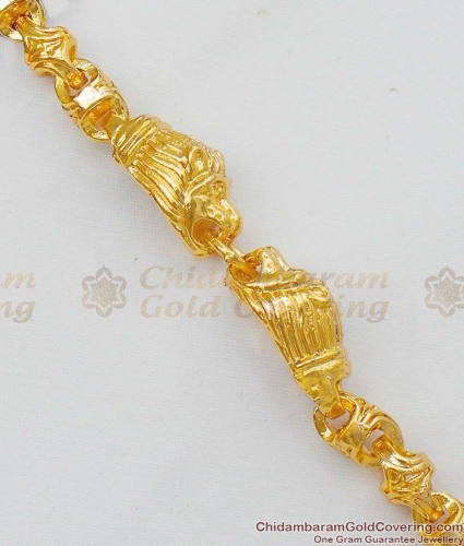 Victorian 18K Gold Lion's Head Plaque Link Bracelet – Tenenbaum Jewelers-vachngandaiphat.com.vn