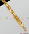 Thick Bracelet For Mens Party Wear Jewelry One Gram Gold Designs BRAC179