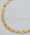 Creative Gold Rhombus Shape One Gram Bracelet Jewelry For Ladies Daily Use BRAC191