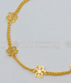 Aspiring Gold Flower Model South Indian Style Bracelet For Married Womens BRAC199